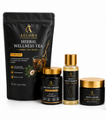 Allora Body Wellness Set – Tea + Capsules + Oil + Cream